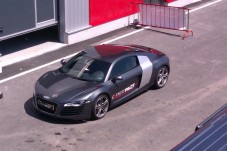 Audi R8 driving in Belgium (8 laps)