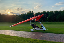 Trike Microlight Flight near Oldenburg, Germany