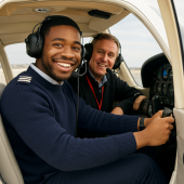 Light Aircraft Trial Flight 60 Minutes