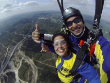 Salto de Queda Livre 3000m em Castelo Branco c/ Fotos