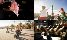 Segway tour and jamón experience in Barcelona